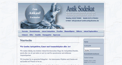 Desktop Screenshot of ankauf-antik-antiquitaeten.de