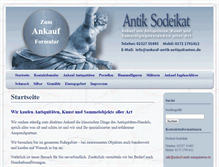 Tablet Screenshot of ankauf-antik-antiquitaeten.de